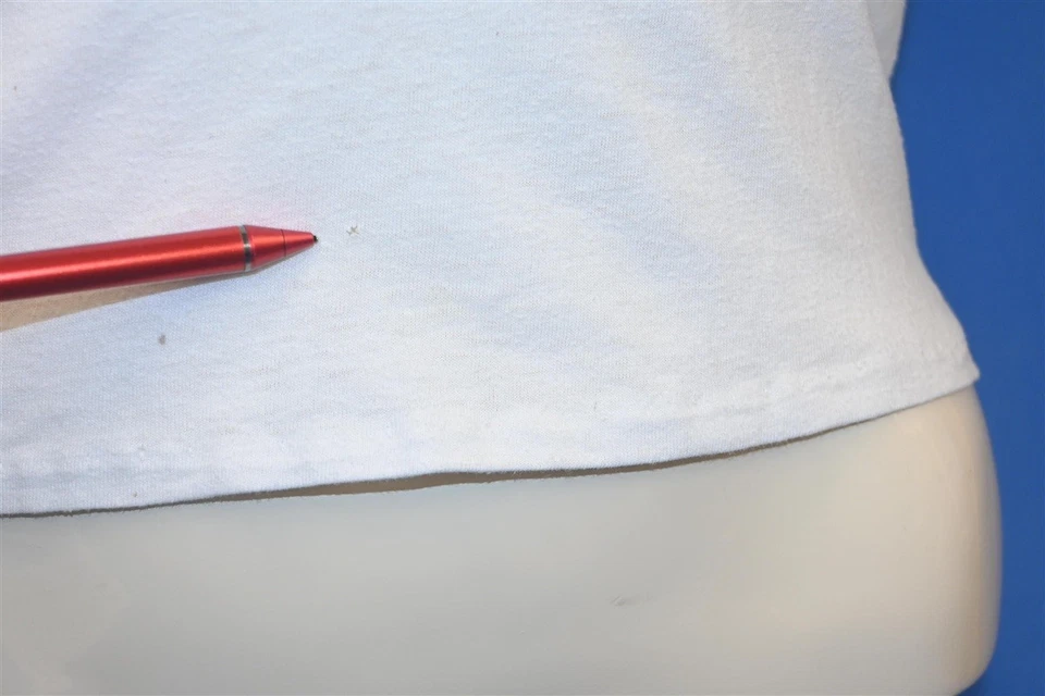 Camiseta vintage años 80 THOMPSON TWINS NEW WAVE BAND BLANCA SIN MANGAS EXTRA PEQUEÑA XS Foto 3 de 4