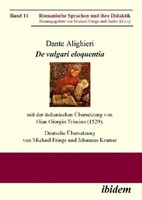 Dante Alighieri | De Vulgari Eloquentia | Taschenbuch | Deutsch (2007) | Ibidem