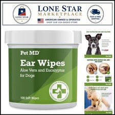 Quality Dog Ear Wipes - 100 ct - Reduce Odor and Prevent Infections Safely
