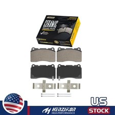 For Caddy ATS STS Mustang G8 Genesis Coupe Front Pair Ceramic Brake Pads