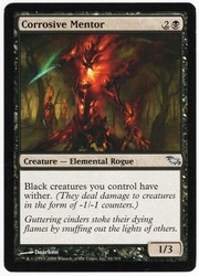 Corrosive Mentor Shadowmoor 61 Uncommon MTG
