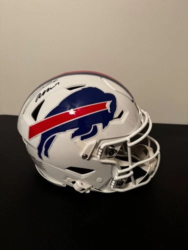 Josh Allen Autographed Buffalo Bills F/S SpeedFlex Helmet - Fanatics COA