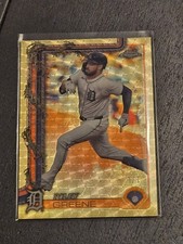 2025 Topps Chrome Holiday Riley Greene 1/1 SUPERFRACTOR Gold HC76 Tigers 👀