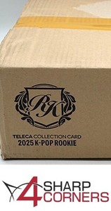2025 TELECA COLLECTION K-POP ROOKIE 20-BOX CASE FACTORY SEALED