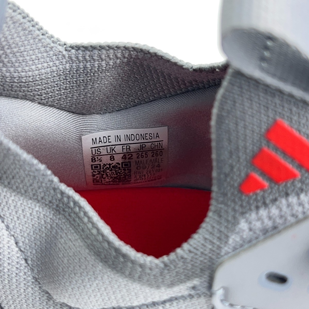 adidas Rapidmove Advance 2 Men 8.5 Halo Silver Black Lucid Red Shoes Amazon.com | Adidas Men main image 2