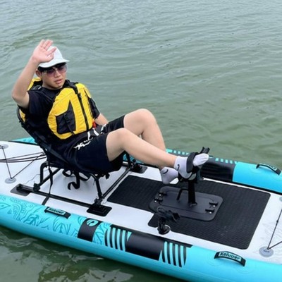 Surfbrett-Fußpedal-System Einfach zu Bedienen Angelboot-Pedalsystem Wasserdicht