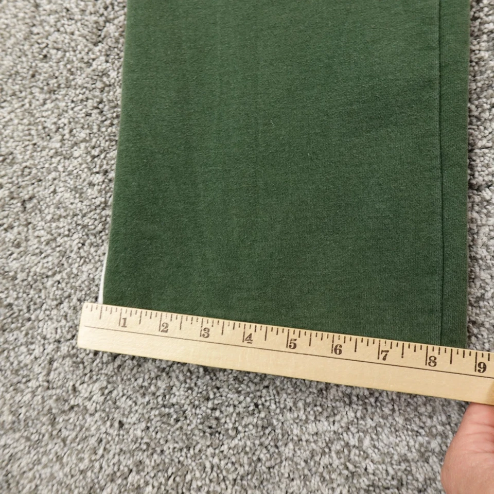 VTG Abercrombie Fitch Pants Womens M Green Pull On Jogger Sweatpants 90s Y2K USA - Image 2 of 4