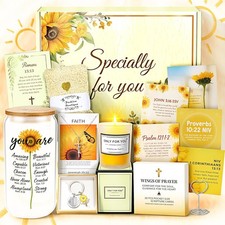 Christian Gifts For Women Faith -Inspirational Religious Birthday Sunflower