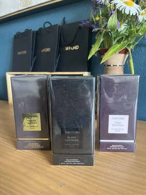 3er Pack Parfums Tom Ford Tuscan Leather - Figue Erotique - Black Lacquer - 1.1