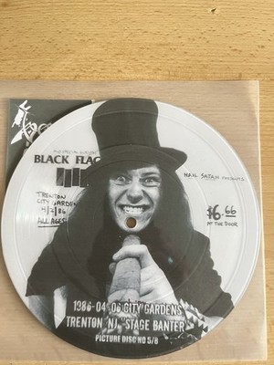 Venom - City Gardens Trenton, NJ   7  Picture Disc LimEd #5 of Just 8 Made !!!