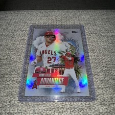 2025 Topps Series 1 #HA-6 Mike Trout Los Angeles Angels Home Field Advantage