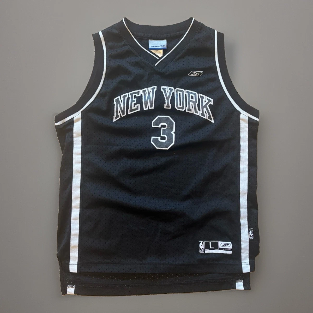 ビンテージ 00s NBA リーボック　メンズM ユニフォーム　マーブリー Reebok Stephon Marbury New York Knicks NBA Fan Apparel & Souvenirs