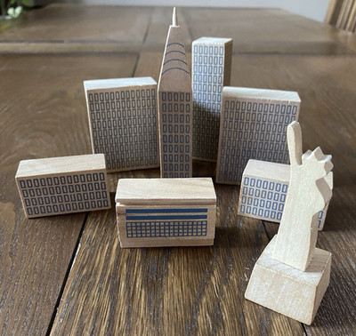Blockitecture 8 Piece New York City Architect Building Blocks