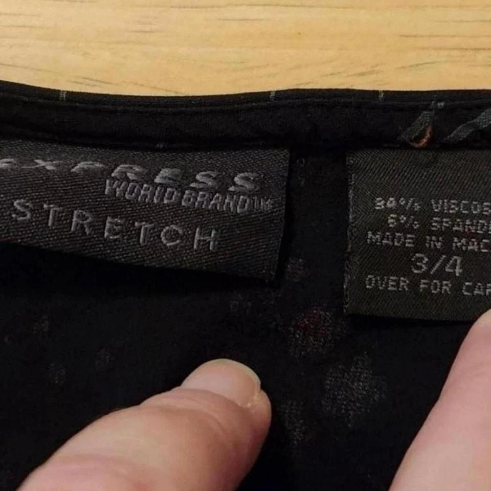 Falda sin cordones fluida estampado floral vintage Y2k Express con aberturas laterales talla 3/4 Foto 4 de 4