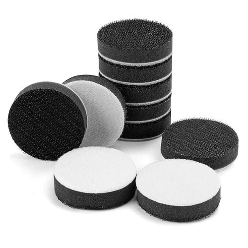 10 Pack 2 Inch (50mm) Foam Interface Pad, Hook and Loop Soft Foam Buffing Pad - Picture 1 of 6