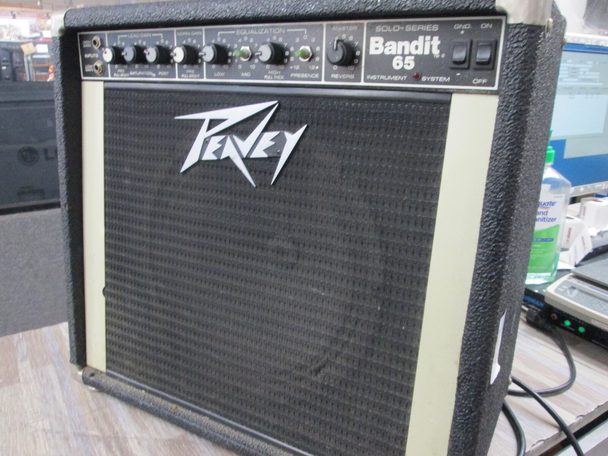 VINTAGE Peavy Bandit65 Solo Series 65-Watt Guitar Amp - ZX | eBay