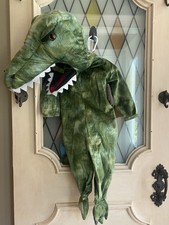 Pottery Barn Kids T Rex Dinosaur Halloween Costume New Size 4-6 NEW w/tags