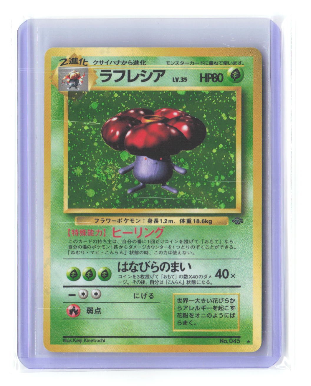 Pokemon Jungle Vileplume Japanese Holo B1R4C221
