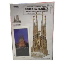 La Ciutat Spanish Sagrada Familia Cathedral 3D Paper Model Building Kit