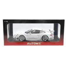 AUTOart 1/18 Porsche 911 (997) GT3 RSR Plain Body Version White S2609-s009