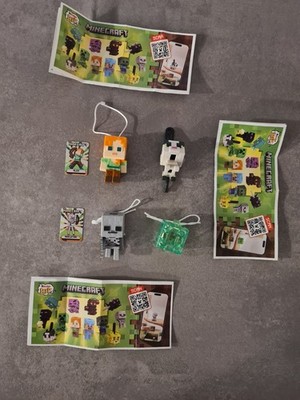 Mindcraft Anhänger Figuren Kinderjoy Set 4 Stück 