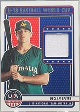 2023 USA Baseball Stars & Stripes - U18 World Cup #U18-DP Declan Speirs (MEM)