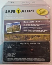 Safe-T-Alert 30-442-P-BL Black Flush Mount Propane Gas Alarm