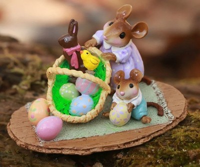 Wee Forest Folk Limited Edition M-718b Tumbling Easter Treats