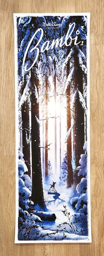 Bambi 2024 Art Print 12x36 Movie Poster First Day Edition Ben Harman ...
