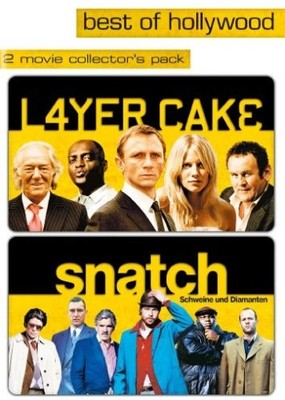 Layer Cake & Snatch DVD Action Krimi Daniel Craig Brad Pitt FSK 16