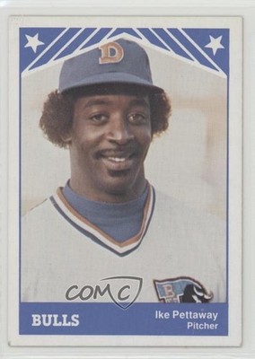 1983 TCMA Durham Bulls Ike Pettaway #22 m5x