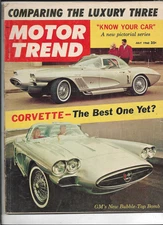 MOTOR TREND MAGAZINE-------JULY 1960