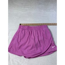 Nike Girls Breezy mid-rise Pink Athletic Skort Shorts Large 14-16