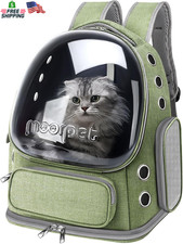 Cat Backpack Carrier, Breathable Cat Carrier Large Space Bubble Pet Backpack for