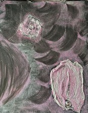 Abstract Mixed Media Body Art Collage Abstract Mixed Media Body Art Collage