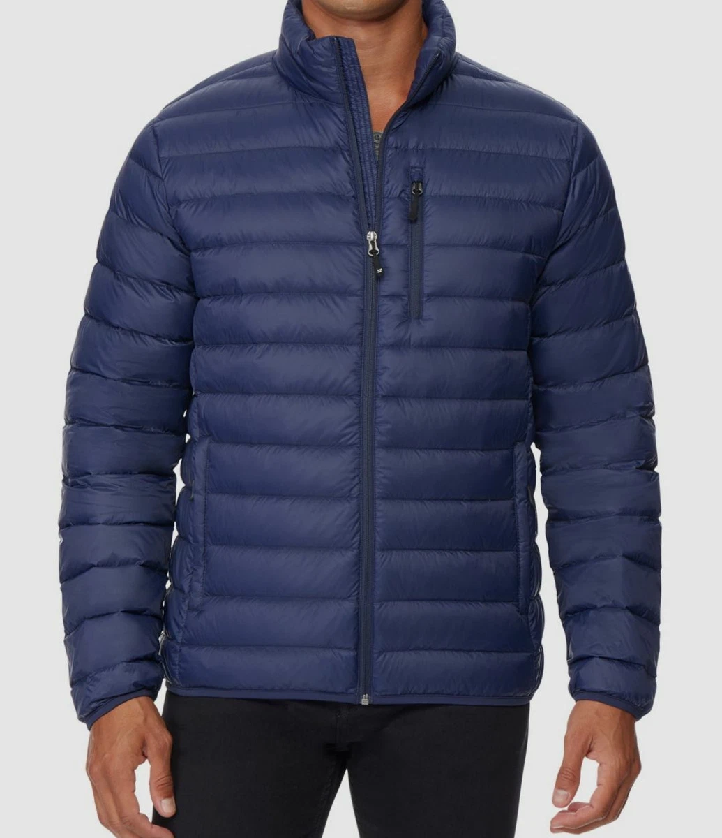 32 degrees quilted top down packable puffer coat