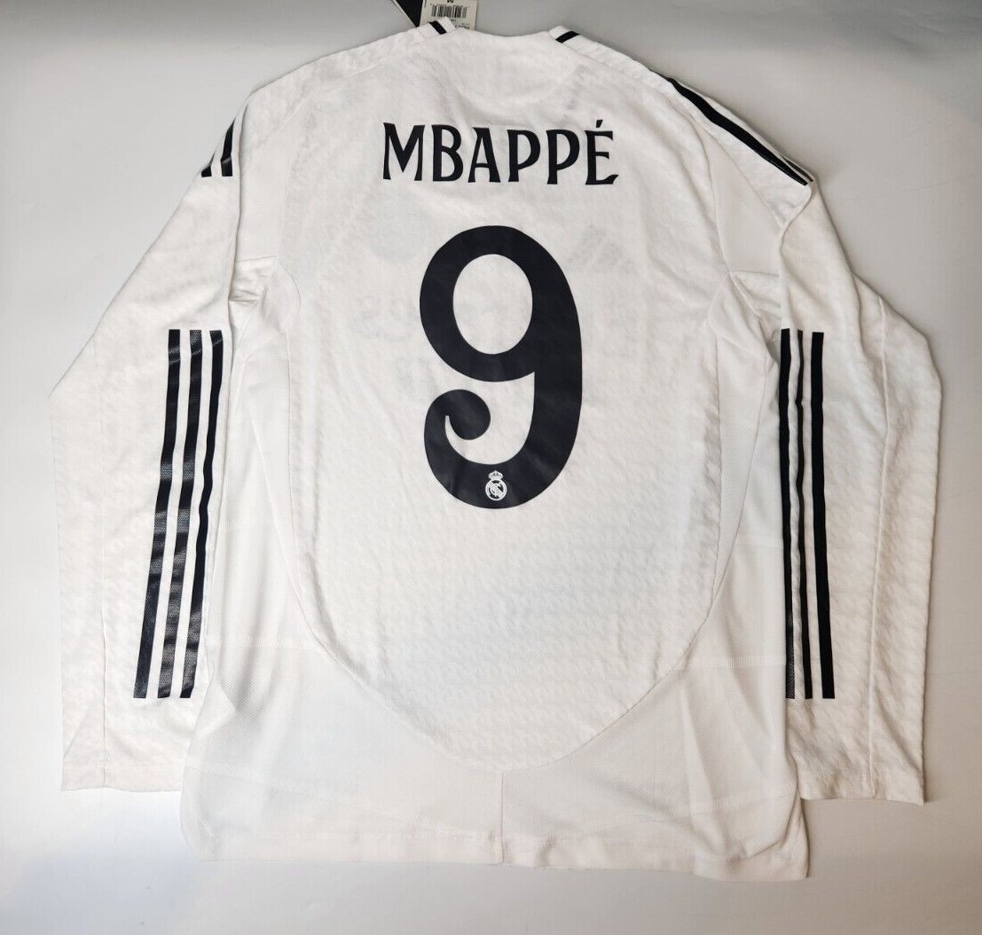 Real Madrid Heat.rdy adidas LS Jersey White 2024/2025 NEW M Real Madrid Heat.rdy adidas LS Jersey White 2024/2025 NEW M