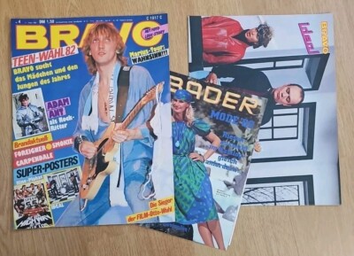 Bravo 4 vom 21.1.1982 (Kiosk Qualität!) Marius/IDEAL/Adam Ant/Smokie (E408)