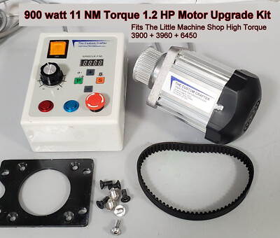 Little Machine Shop 900W High Torque Mini Milling Machine Servo Motor UpgradeKit