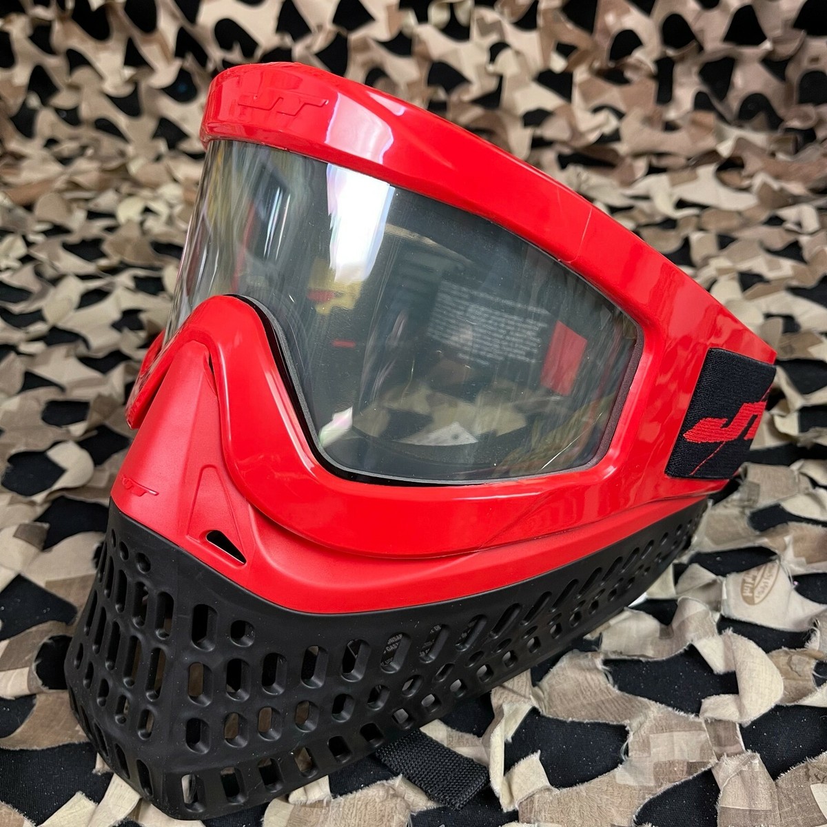 JT ProFlex X red/black ゴーグルマスク JT Spectra ProFlex X Goggle/Mask - Red | Forlai Sports