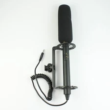Audio-Technica ATR55 Telemike Microphone + Sennheiser MZS-CAM Shockmount