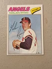 1977 TOPPS BASEBALL CARD #650 NOLAN RYAN CALIFORNIA ANGELS NICE CORNERS