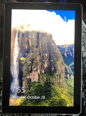 [BROKEN] Microsoft Surface Go 1824 Silver 64 GB and 4gb 10  Crack Glass Issue
