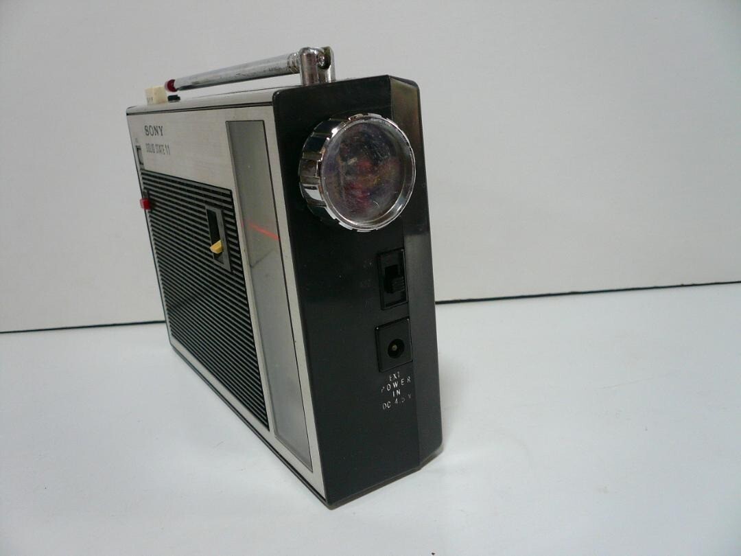 Excellent+++】SONY TFM-110F transistor radio 1960s FM/SW/MW