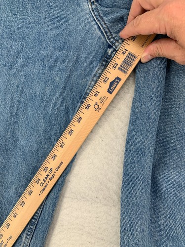 John Henry Jeans Mens Size 34 x 34 Distressed Light Wash Straight Faded Denim - Picture 12 of 12