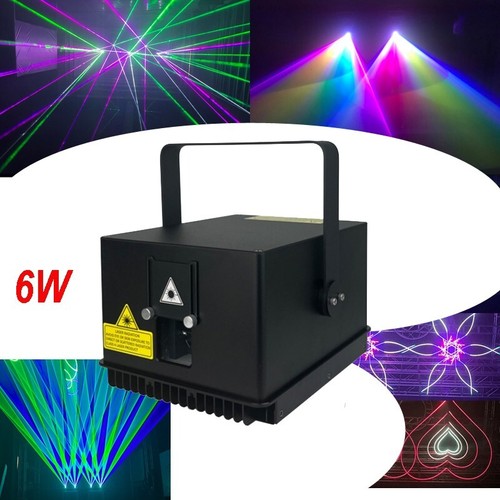 3W RGB Full-color Animation MovingHead Laser Projector DJ Light Stage Laser Beam | Fruugo UK