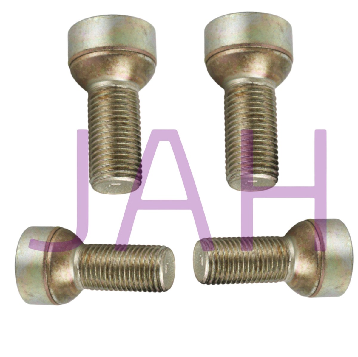 4X WHEEL ANTI-THEFT SCREW LUG NUT LOCKING BOLT CODE D FOR AUDI, VW