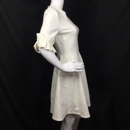 Ted Baker London Ritzi Ruffle Sleeve Skater Dress Size 1 (H3) - Picture 5 of 9