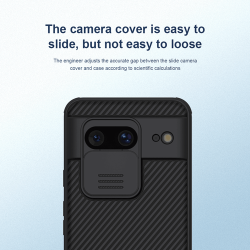Nillkin CamShield Pro Lens Protector Case Cover for Google Pixel 8 - Black - Picture 9 of 11