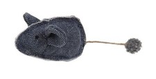 Juguete de peluche Pet Life Pompom Kitty Mouse hierba gatera gato